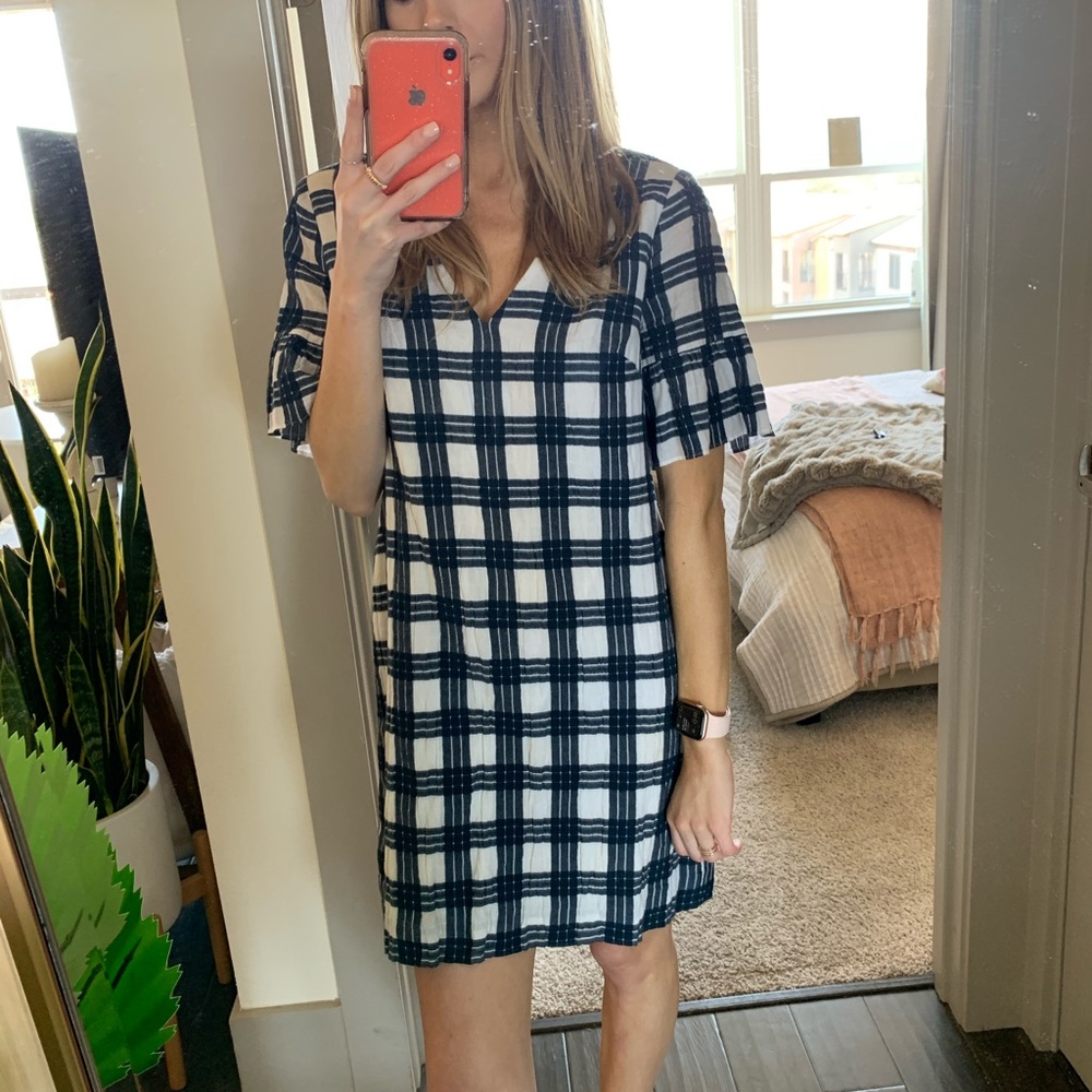 Madewell Gingham Dress